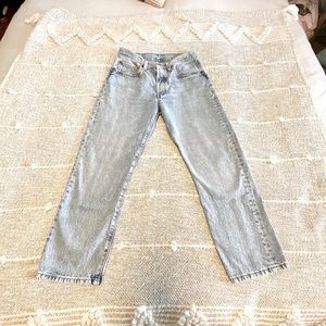 Levi’s - 501 Straight Ankle - Size 26 - Light Wash